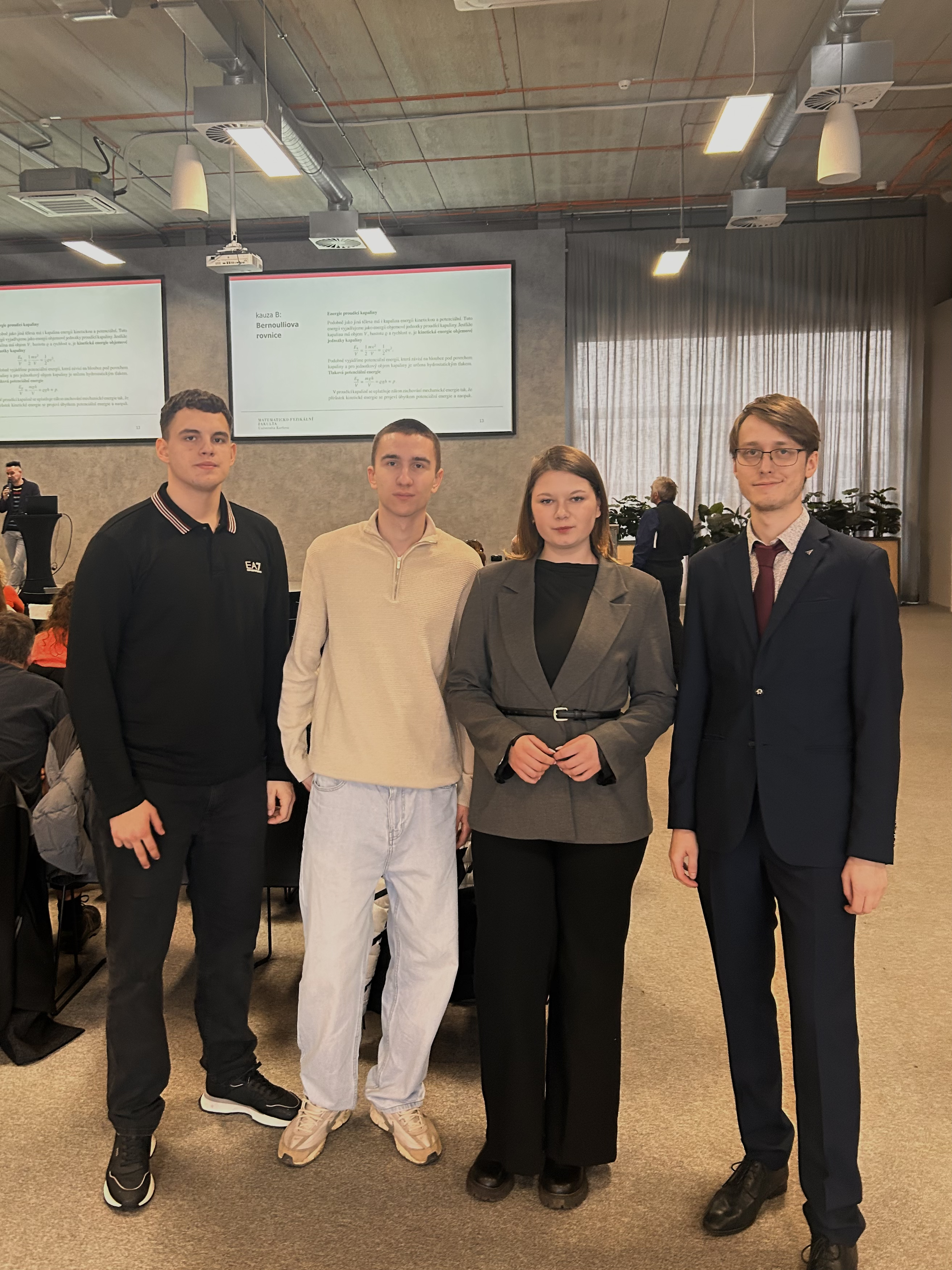 Зустріч представників студради фізичного факультету УжНУ з головним організатором турніру Fyziklání